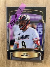 MATT RAMBO MVP #1 Box Hit 2024 PLL Premier Lacrosse League Insert 