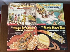 The Magic School Bus Joanna Cole Lot of 4 Paperback