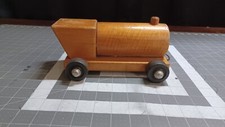 Vintage Wooden Toy Train Engine -Unbranded