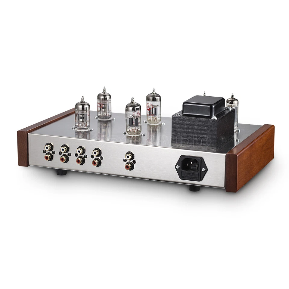 HIFI 12AX7 Preamplificatore valvolare Stereo Valve Tube Preamp for Home Stereo Speakers - Immagine 4 di 4