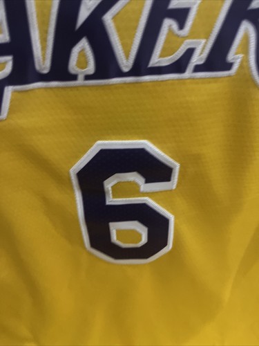 Los Angeles Lakers 2018 Lebron James #23 Nike Gold Size 54 - Picture 3 of 9