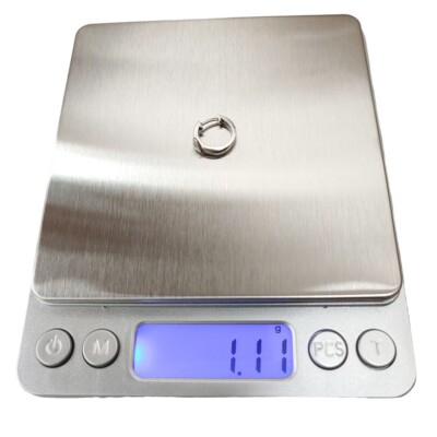 Smart Electronic Scale Digital Jewelry Scale Food Gram Scale LCD Display 500g/0.