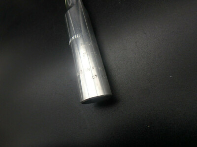 Vintage JPR Seatpost aluminum fluted J.P.R. Made in France 25 Black finish