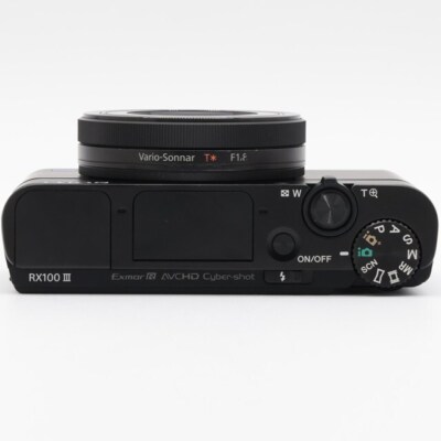 Near Mint Sony Cyber-shot RX100 M3 Digital Camera Black 35