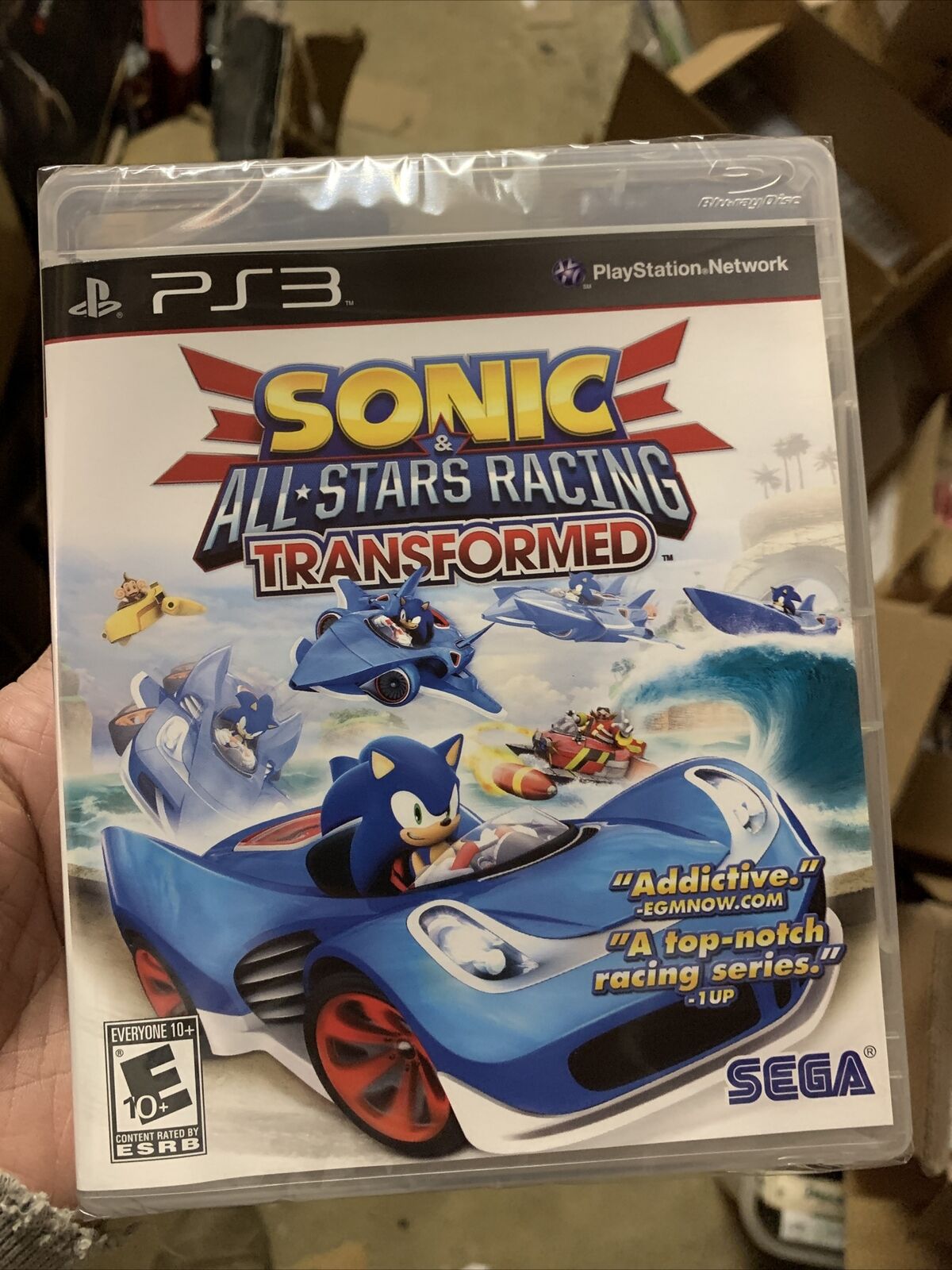 JOGO PS3 SONIC TRANSFORMED ALL STAR RACING – Star Games Paraguay