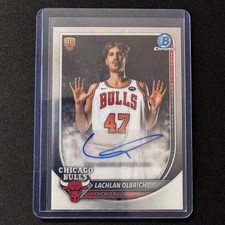 🔌IU 2025-26 TOPPS BOWMAN CHROME RC AUTO LACHLAN OLBRICH