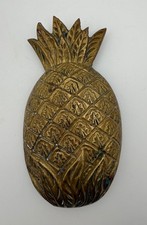 Vintage Brass Pineapple Wall Hanging Hollywoo...