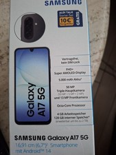 Samsung Galaxy A17 5G Smartphone 128GB Schwarz Slate Android - Gebraucht