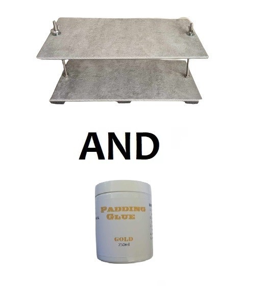 Gold + Padding Press