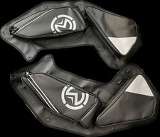 Moose Racing Rear Door Bags For Polaris RZR Pro XP 4 1000 Turbo 4X4 Black