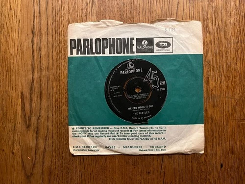 The Beatles - We Can Work It Out / Day Tripper (1965) 7" single