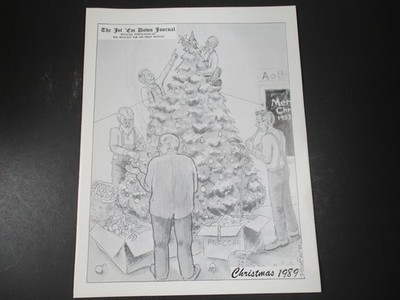 The Jot 'Em Down Journal Magazine Christmas 1989 Lum & Abner Society Christmas