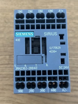 Siemens Sirus Schützrelais 3RH2362-2BB40 24V DC Spule