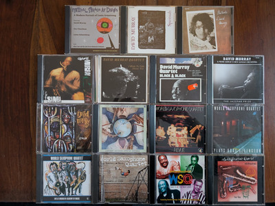 David Murray & World Saxophone Quartet : 15 CDs - inkl. ausführlicher Liste !!!!