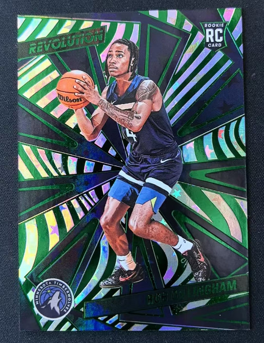 Rob Dillingham 2024-25 Panini Revolution 087/125 Green Astro RC #105