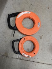 Klein Tools 100 ft. Non-Conductive Fiberglass Fish Tape  A 65ft Steel One