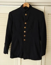 Vtg Orig. Civil War US Navy USN Marines Marine Corp USMC Wool Frock Coat Jacket
