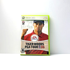 Tiger Woods PGA Tour 06 Microsoft Xbox 360 CIB Refurbished Tested Free Shipping