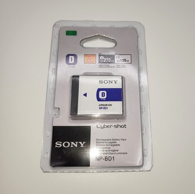 Sony Cyber-shot NP-BD1 Battery Sealed