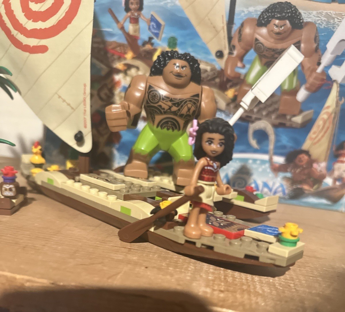 Lego: Moana's Ocean Voyage 41150 (Complete w/ Instructions and box