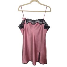 Vintage Y2K Victoria's Secret Angels Slip Satin Dainty Coquette Girly Lace Large