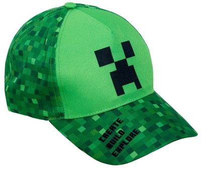 Minecraft Baseball Cap Kinder Minecraft Hut Creeper Sommer Schirmmütze Sonnenhut Unisex