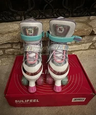 SULIFEEL Light up Roller Skates, for kids size Large. 