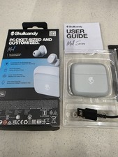 Skullcandy Mod True Wireless Earbuds Light Gray Blue New - Open Box
