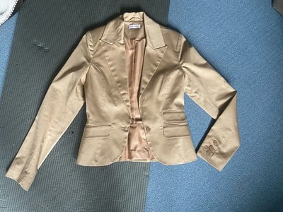 Blazer Beige Glänzend Gr. 34 Orsay