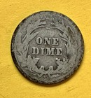 1905-S Barber Dime. 90% Silver. Good Condition. Charity Auction/Animal Rescue.￼ — photo 2