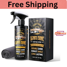 Carceracot Ceramic Coating, For Cars, 16 oz Unmatched, Shine Nano, Car Wax...