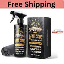 Carceracot Ceramic Coating, For Cars, (16 oz) Unmatched, Shine Nano, Car Wax...