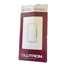 Lutron MRF2-600M-WH Maestro Multi Location RF Dimmer Incandescent White New