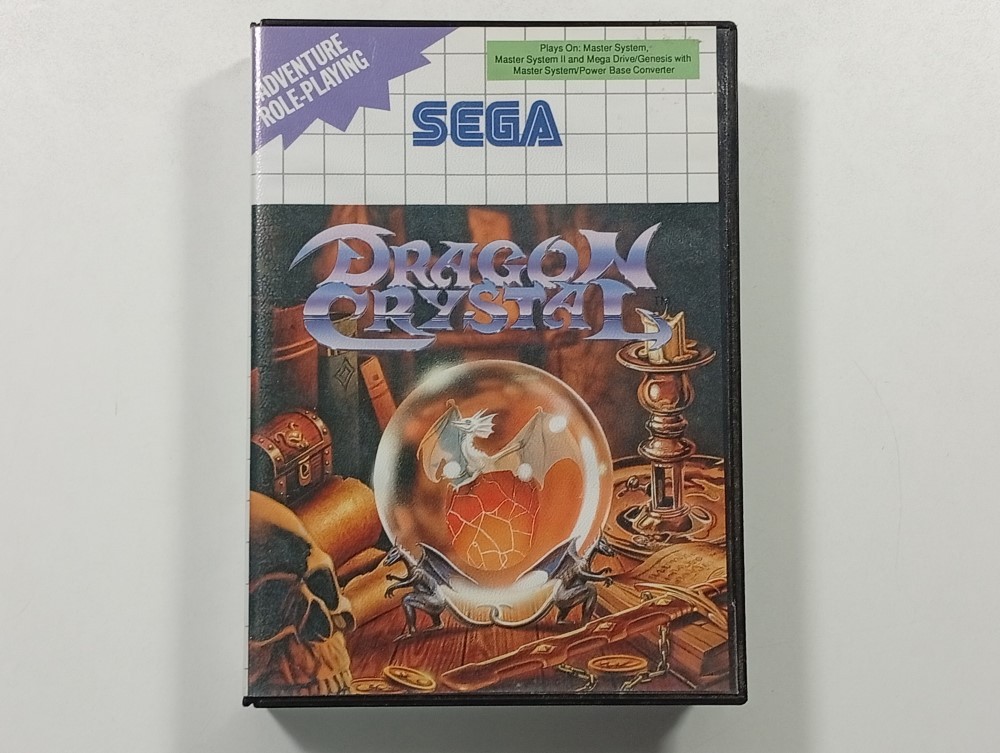 DRAGON CRYSTAL SEGA MASTER SYSTEM (MS) PAL-EURO (SANS NOTICE - WITHOUT MANUAL)