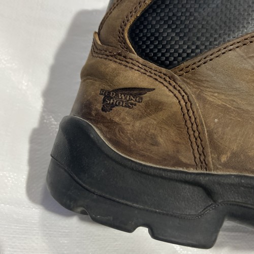 Red Wing Metguard Boots Steel Toe Mens 11.5 Oil & Slip Resistant - Brown - Picture 5 of 11