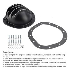 12 Bolt Black Aluminum Differential Rear End Cover Fit Gm Chevy C10 8.75 Truck 12 Bolt Black Aluminum Differential Rear End Cover Fit Gm Chevy C10 8.75 Truck