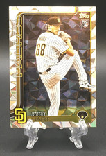 2025 Topps Update Kyle Hart Rookie Card #US301 Diamante Foil San Diego Padres RC. rookie card picture