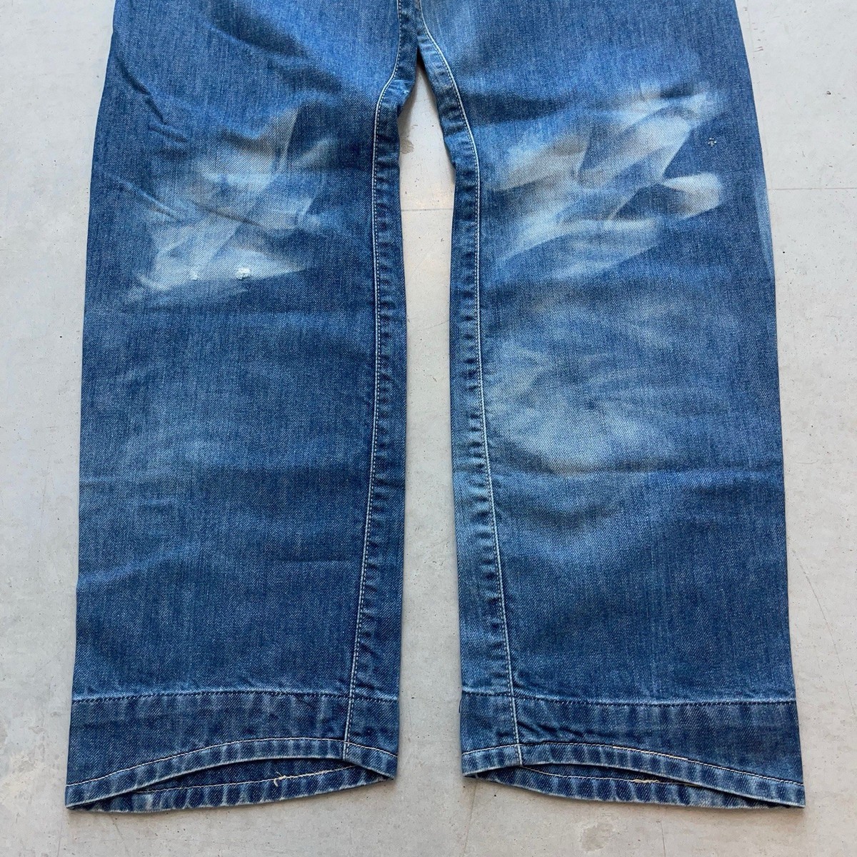 Vintage Levis Engineered Jeans 3D Twisted Seam 821 Washed