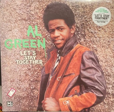 Al Green - Let's Stay Together - Vinyl LP Ltd Ed Green 1995 USA Sticker -SEALED