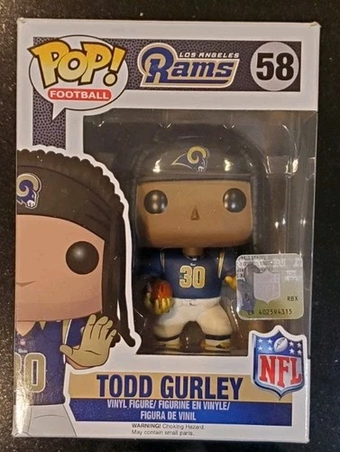 Funko NFL Football Los Angeles Rams Todd Gurley Pop #58 Vinyl Figure
