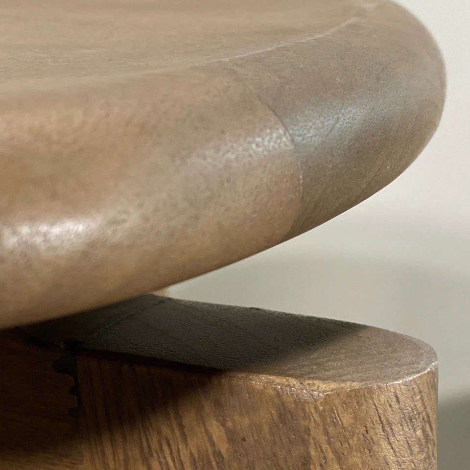 Mid Century Bar Stool Wood and Iron The Modello - Image 2 of 4