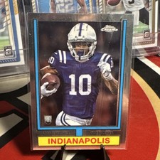 2024 Topps Chrome 1974 Football Rookie Adonai Mitchell Indianapolis Colts 74TF-9