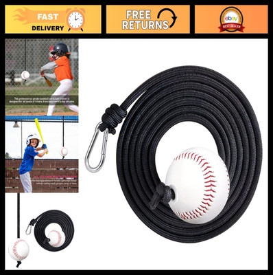 Baseball Softball Batting Trainer Aid - Pro Swing Training Tool for Solo/Team Pr