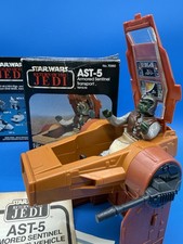 Vintage 1983 Kenner Star Wars ROTJ AST-5 Mini Rig Box Klaatu Instructions +