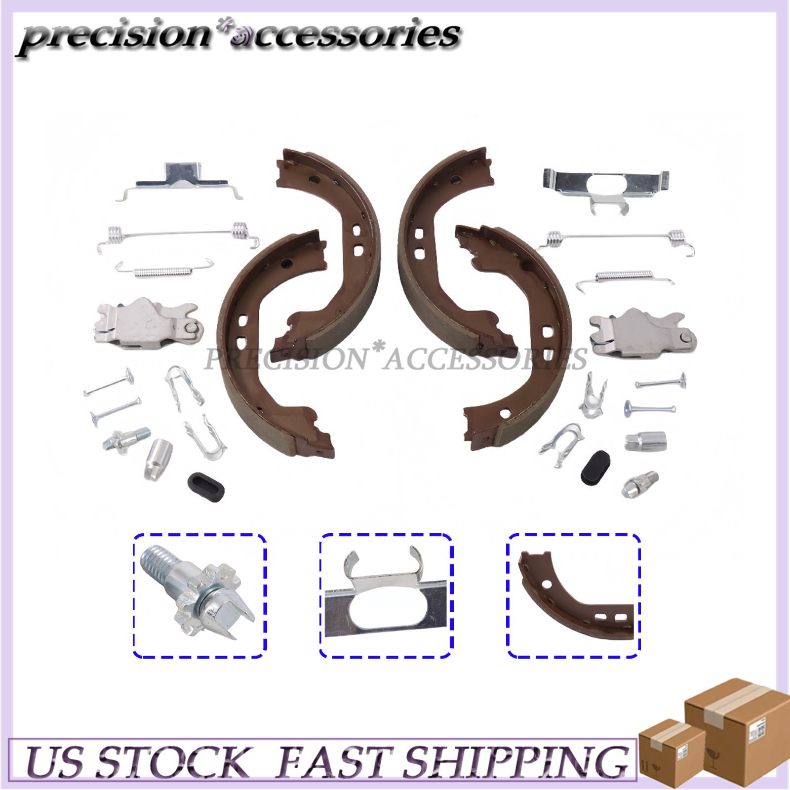 Maserati Ghibli 2014-2016 Parking brake shoe