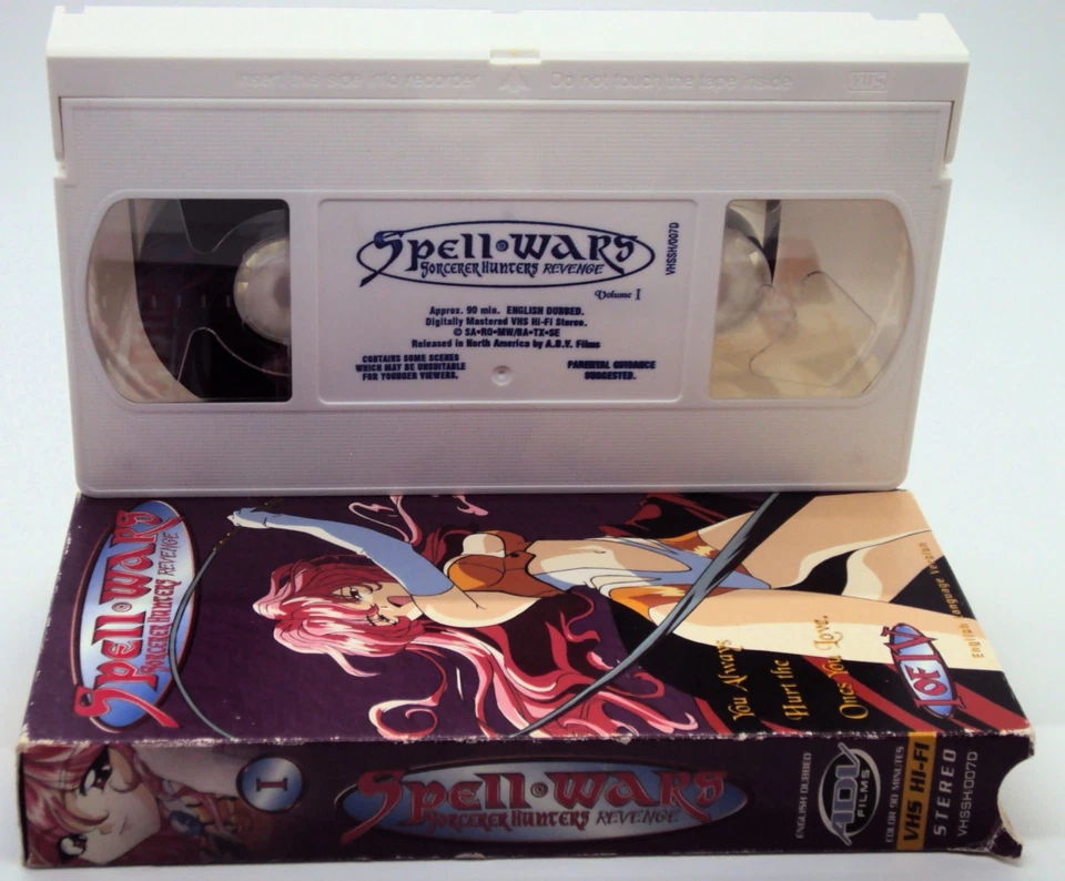 SPELL WARS SORCERER HUNTERS REVENGE VHS I of IV English Language Dub Anime - Image 3 of 4