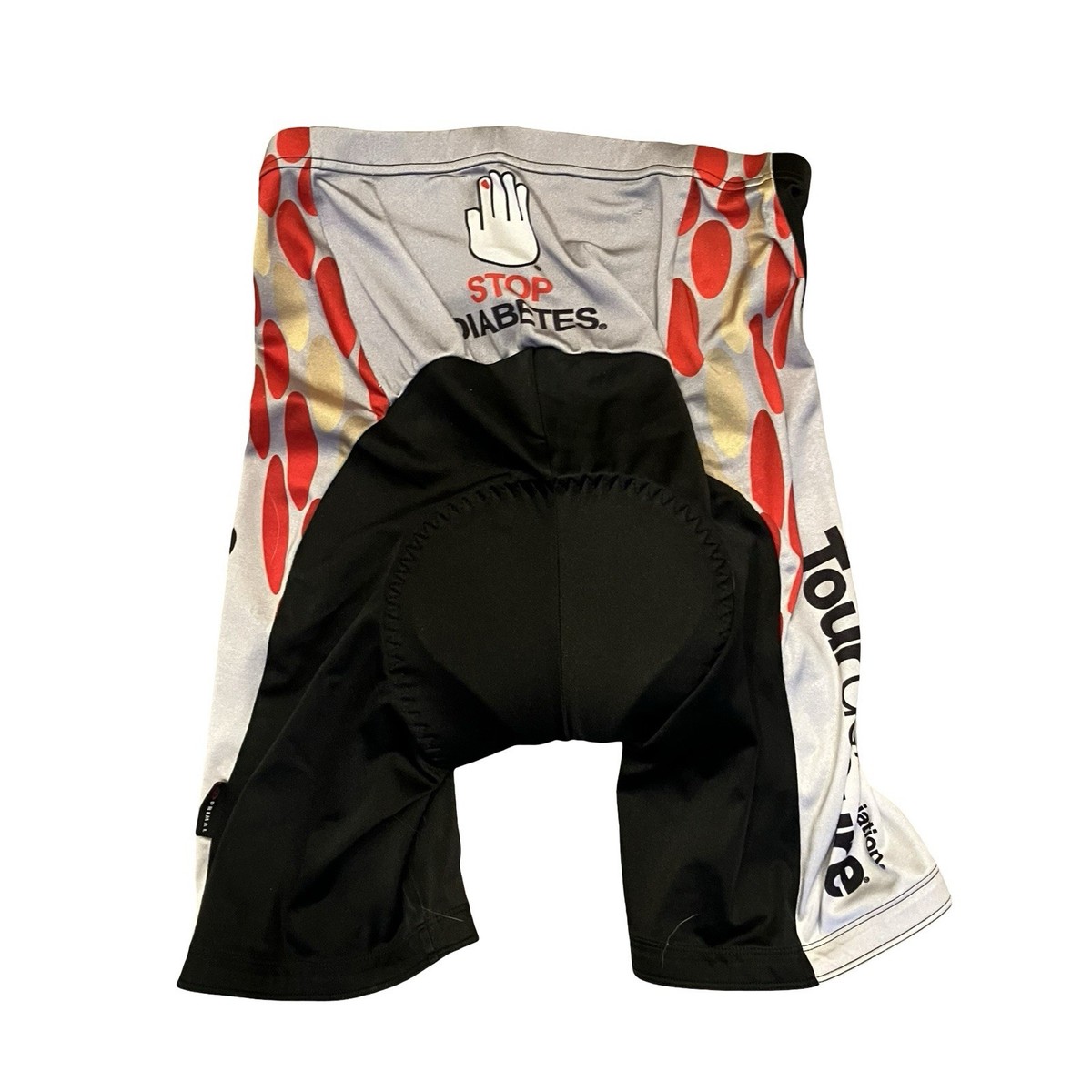 Primal Cycling Padded Shorts Association Tour De Cure Small See Measurements