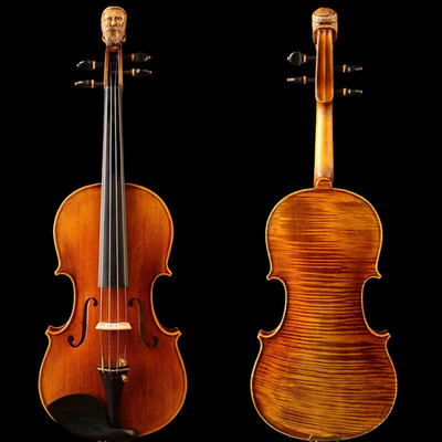 Strad style Song brand violin 4/4, One piece back ! Master strong tone