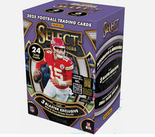 2025 Panini Select Football Factory Sealed Blaster Box! ZEBRA?!?