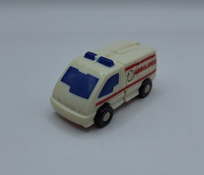 TRANSFORMERS G1 Micro Masters Fixit Ambulance Car Hasbro 1988 MINI Robot Toy